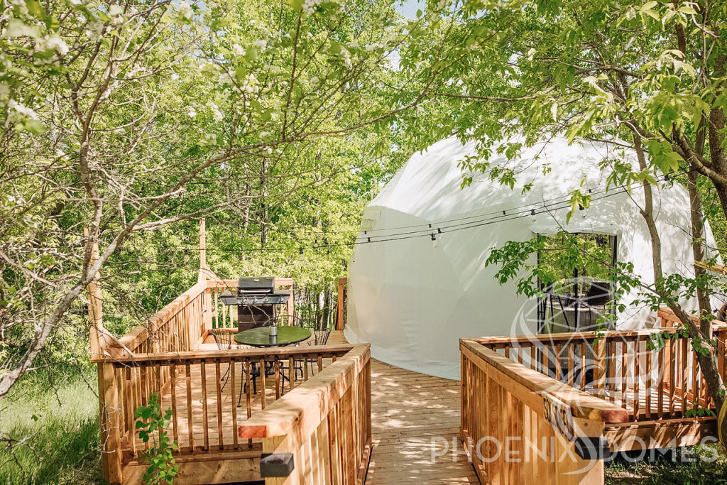 Phoenix Domes 4-Season Deluxe Glamping Package Dome | 16' (5M)