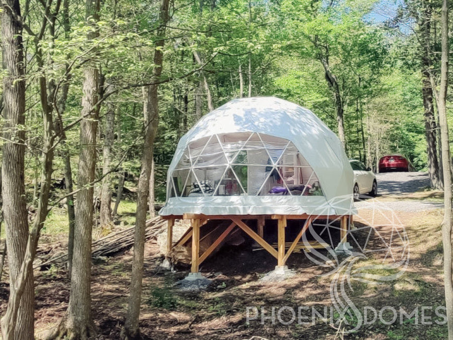 Phoenix Domes 4-Season Deluxe Glamping Package Dome | 16' (5M)