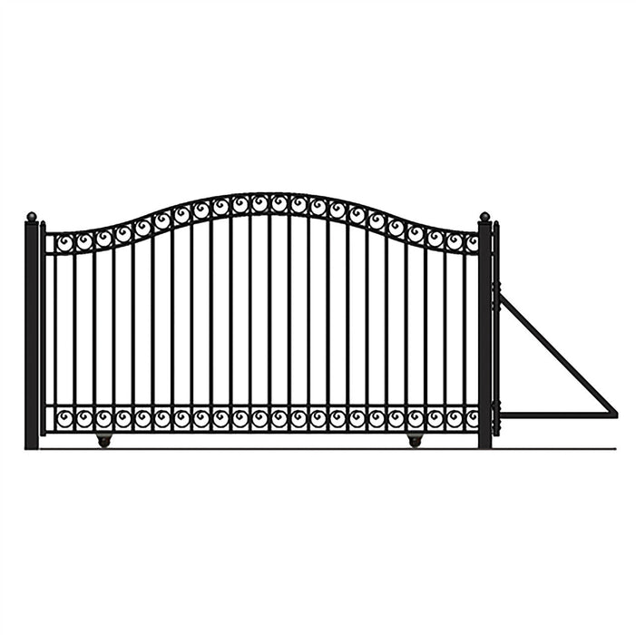 16x6 ft Steel Sliding Driveway Gate