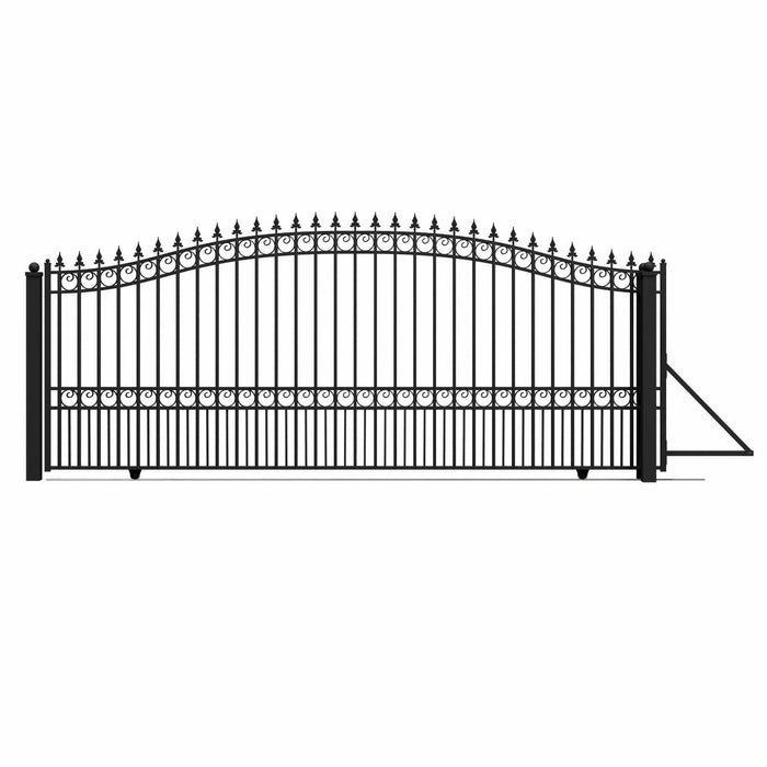 16x6 ft Steel Sliding Driveway Gate