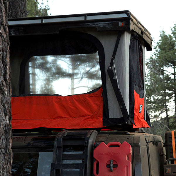 BadAss Tents Land Rover 2020-22 Defender 110 Convoy Rooftop Tent - Pre-assembled