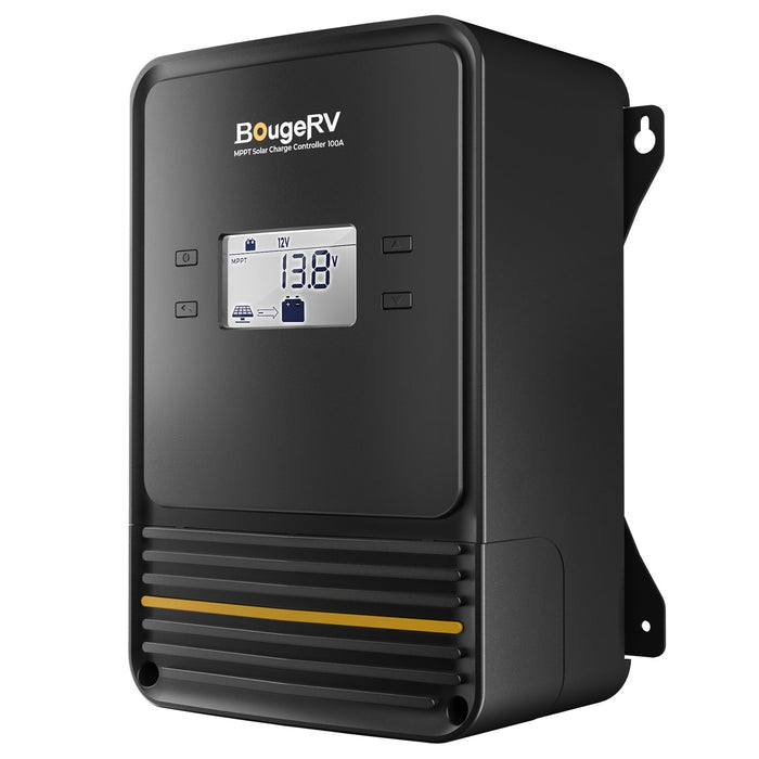 BougeRV 100Amp MPPT Solar Charge Controller 12V/24V/36V/48V