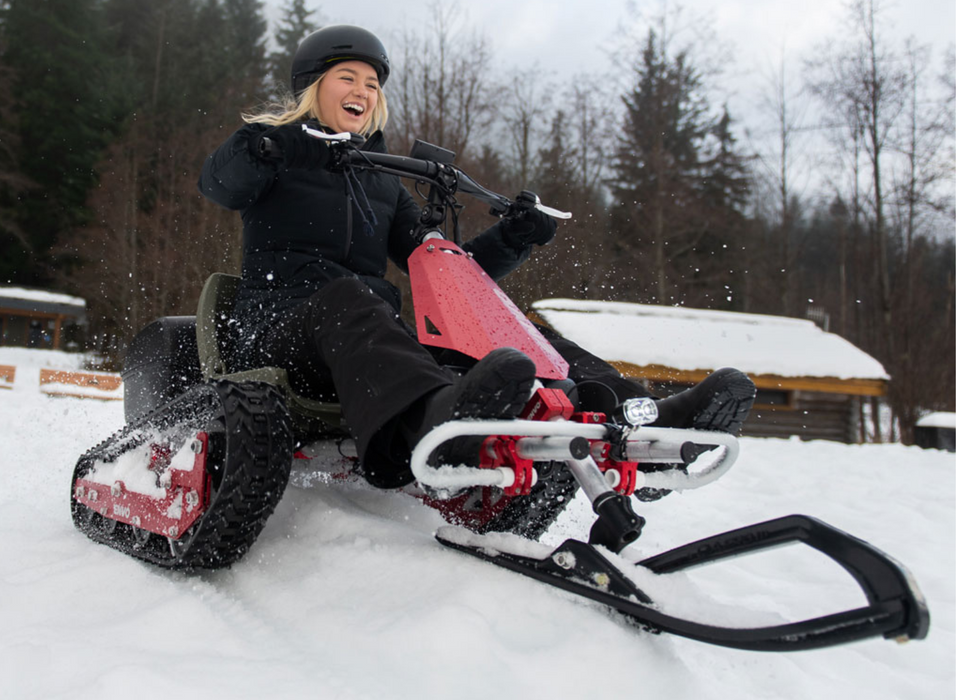 ENVO Flex Overland Electric SnowKart with Dual Snow Tracks 48V Battery