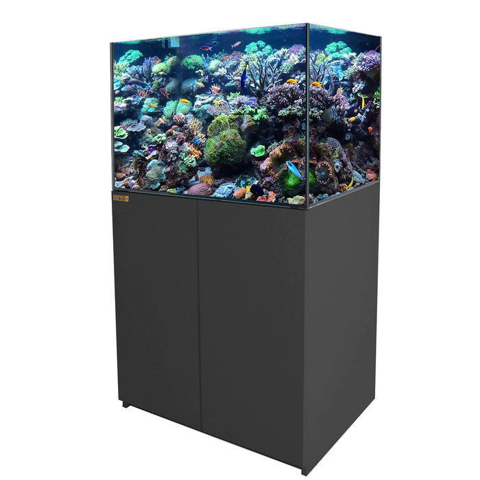 Aqua Dream 100 Gallon Fish Tank Aquarium Coral Reef Ultra Clear Glass Tank & Built in Sump