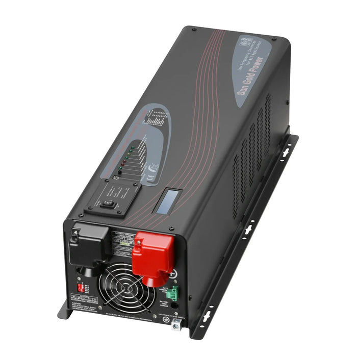SunGoldPower 6000W DC 24V/ 48V Split Phase Pure Sine Wave Inverter With Charger
