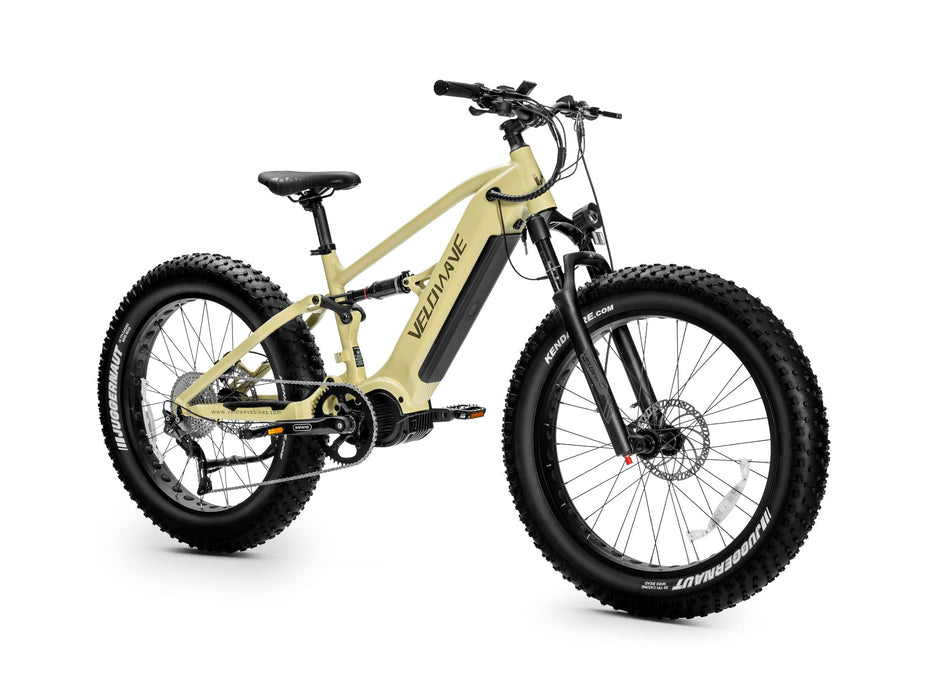 Velowave Brawny XM MTB Full Suspension Electric Mountain Bike 1000W Motor