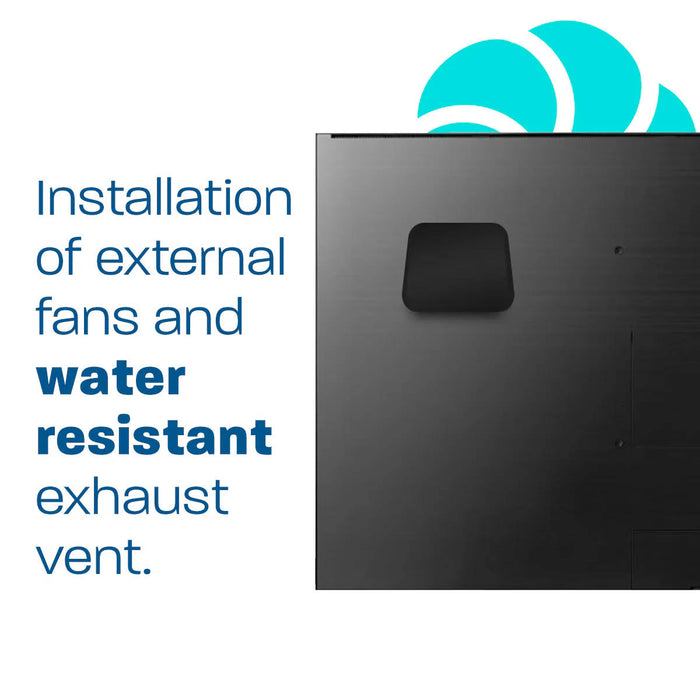 MirageVision Direct Sun Outdoor TV – 2800 Nits, Mini-LED Pro – Platinum+ Series