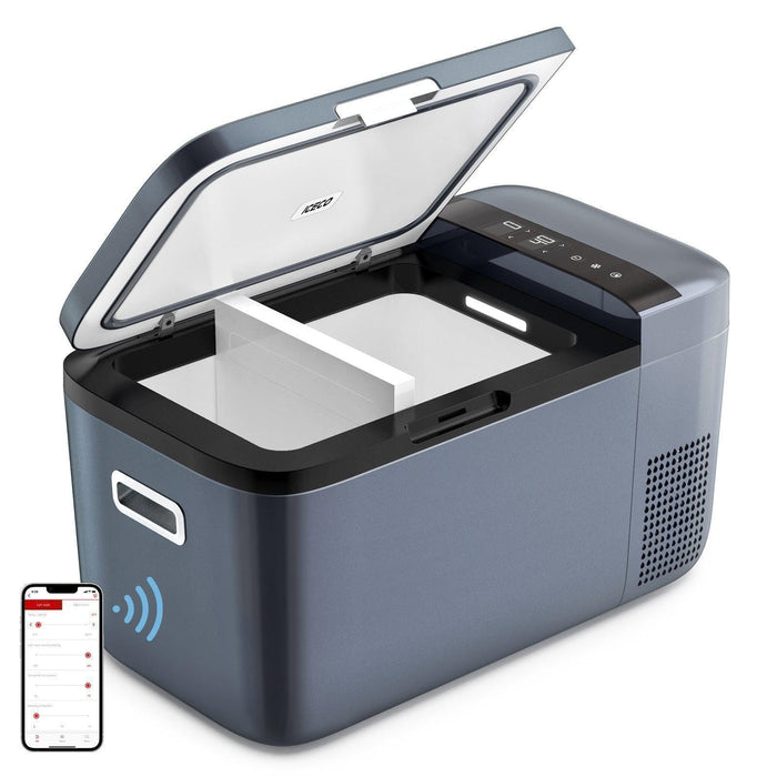 ICECO GO20 21QT Dual Zone 12V Portable Fridge Car Freezer