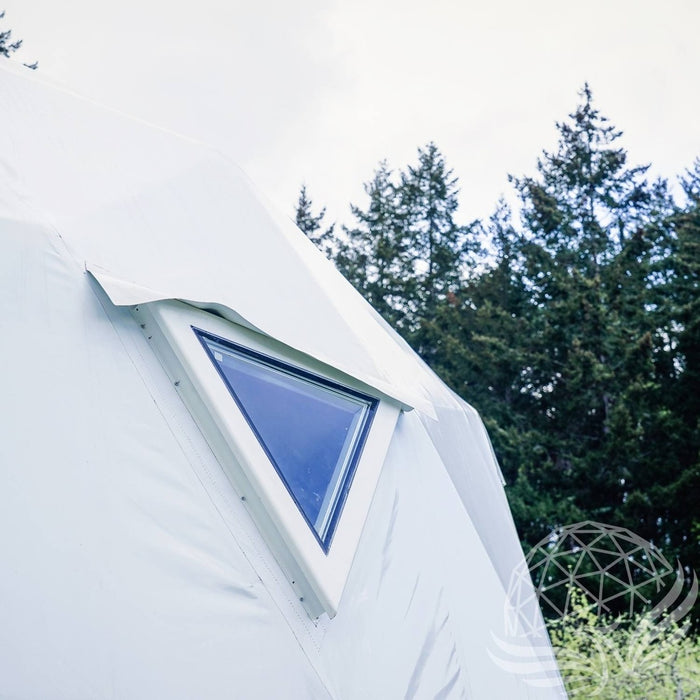 Phoenix Domes 2-Pack Opening Triangle Glass Windows