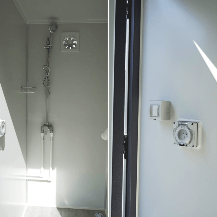Chery Industrial Bastone 2 Private Mobile Shower Room Portable Bathroom Unit