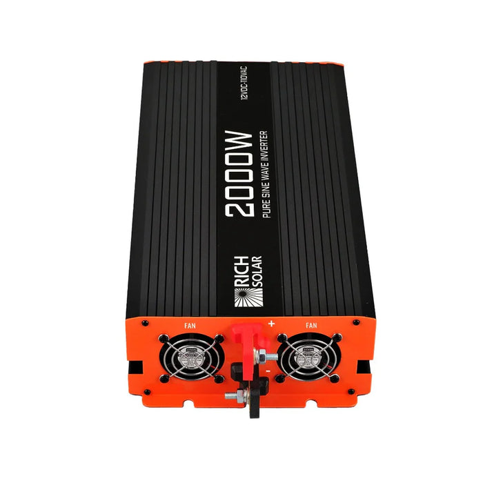 Rich Solar 2000 Watt 12 Volt Industrial Pure Sine Wave Inverter