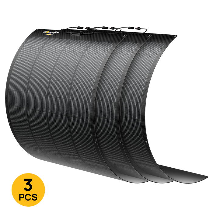 BougeRV Arch Pro 200W ShadePower N-Type Flexible Solar Panel