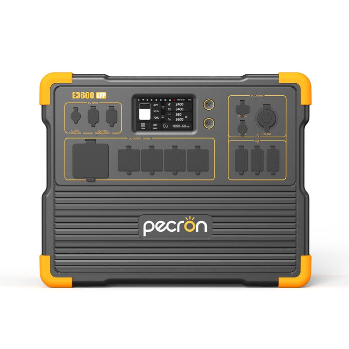 PECRON E3600LFP Portable Power Station 3600W 3072Wh (Pre-Order: ETA Mid October)
