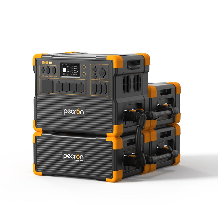 PECRON E3600LFP Portable Power Station 3600W 3072Wh (Pre-Order: ETA Mid October)