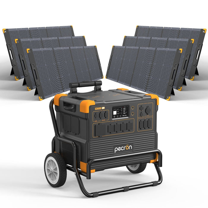 PECRON E3600LFP Portable Power Station 3600W 3072Wh (Pre-Order: ETA Mid October)