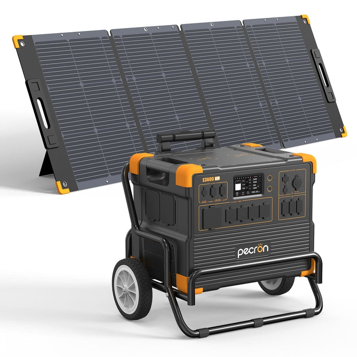 PECRON E3600LFP Solar Generator Kit 3600W 3072Wh (Pre-OIrder: ETA Mid October)