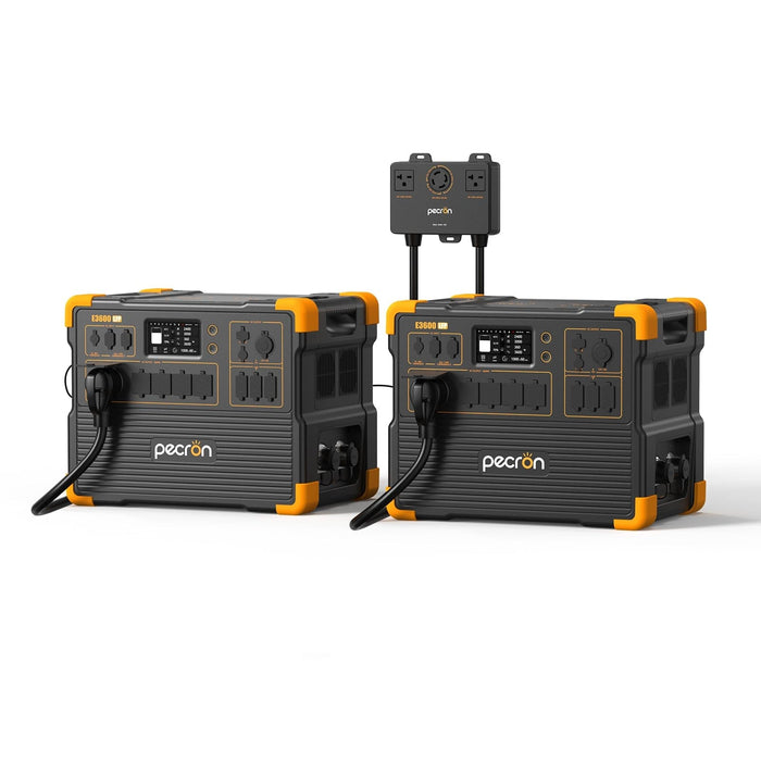 PECRON E3600LFP Portable Power Station 3600W 3072Wh (Pre-Order: ETA Mid October)
