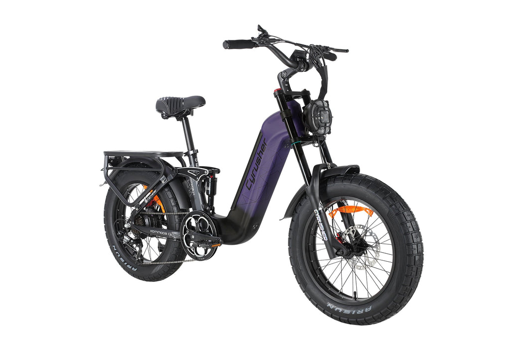 Cyrusher Kommoda 3.0 Step-Through E-Bike | 750W Motor & 48V 20Ah Battery