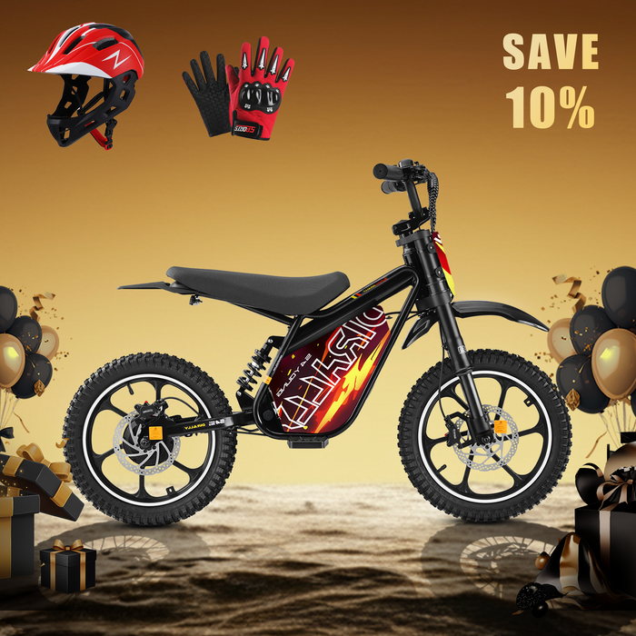 Eahora DiRally δ S4: Young+ Kids Electric Dirt Bike 36V 10.4Ah 18 mph