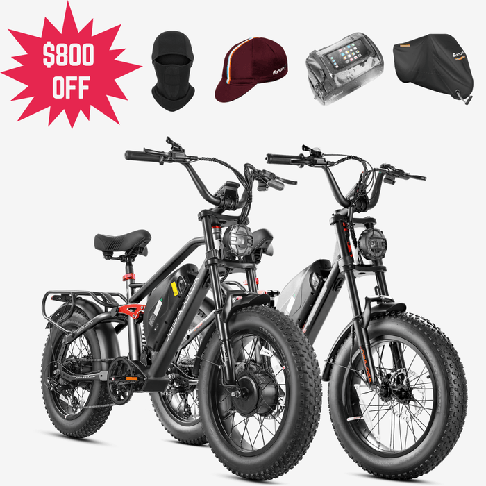 Eahora Terra II AWD Ebike Dual Motors 48V 33 MPH