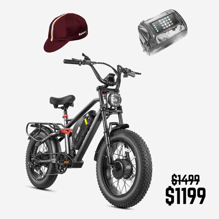 Eahora Terra II AWD Ebike Dual Motors 48V 33 MPH