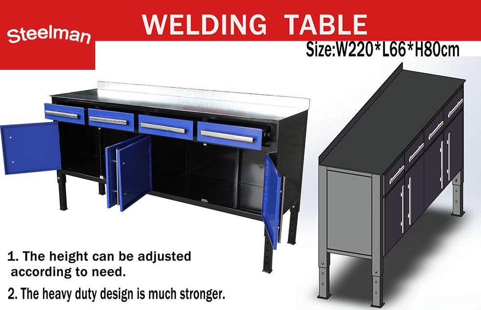 Chery Industrial Gold Mountain Steelman Welding Work Table