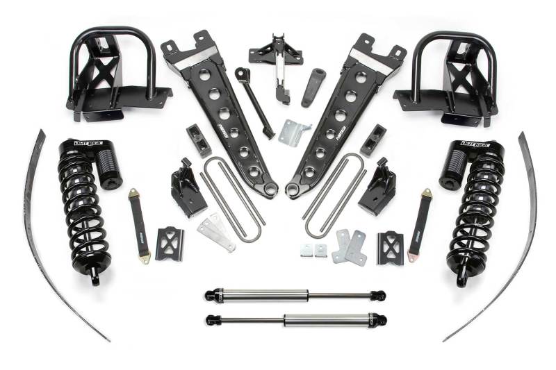 Fabtech K2139DL - 11-16 Ford F250 4WD w/o Factory Overload 8in Rad Arm Sys w/Dlss 4.0 C/O& Rr Dlss