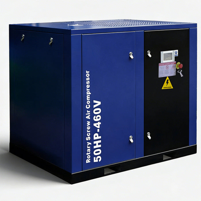 219CFM Rotary Screw Air Compressor – 50HP, 125 PSI, 460V 3-Phase