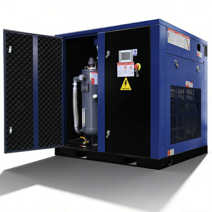 219CFM Rotary Screw Air Compressor – 50HP, 125 PSI, 460V 3-Phase