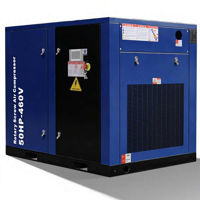 219CFM Rotary Screw Air Compressor – 50HP, 125 PSI, 460V 3-Phase