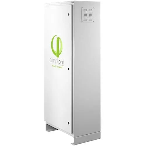 SimpliPhi, A-6AMP-SA-12, AmpliPHI Access With Sol-Ark 12KW AC/DC Coupled, 208/240VAC, 6 Ampliphi Communications Based 3.8kWh, LFP Batteries (Lithium Iron Phosphate), Integrated Charge Controller, 3R Enclosure, UL, CE, UL-1741-SA