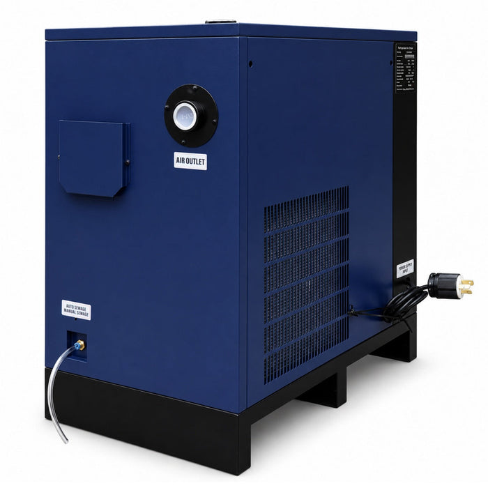 240CFM Refrigerated Air Dryer 3Phase 460V For Air Compressor