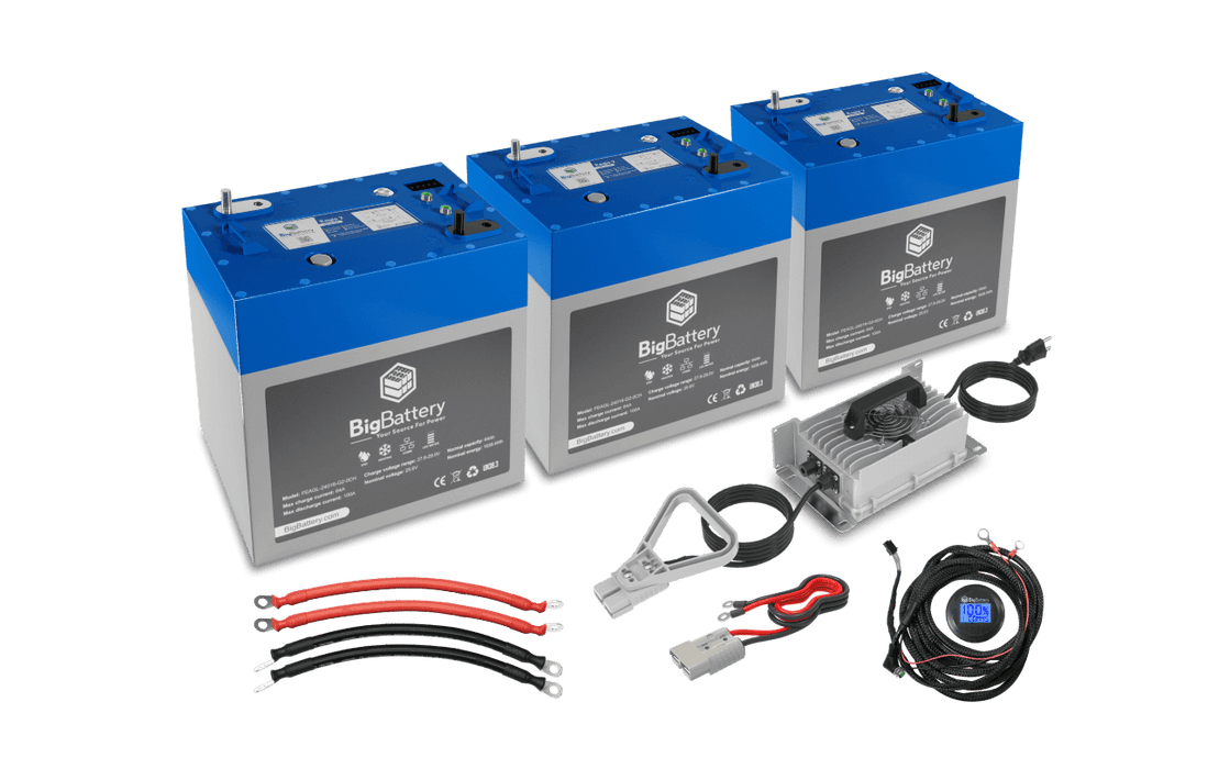 BigBattery 24V 3X EAGLE 2 Battery Kit (192Ah | 4.89 kWh)