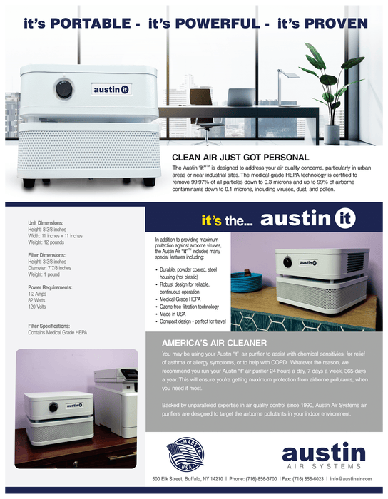 Austin Air "it" Personal Air Purifier
