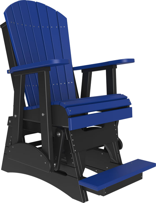 LuxCraft Recycled Plastic Counter Height  2' Adirondack Counter Height Balcony Glider