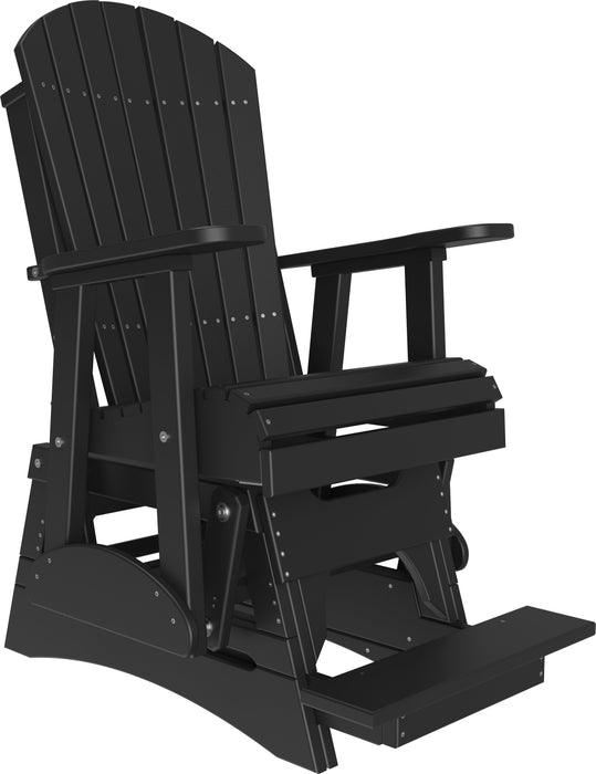 LuxCraft Recycled Plastic Counter Height  2' Adirondack Counter Height Balcony Glider
