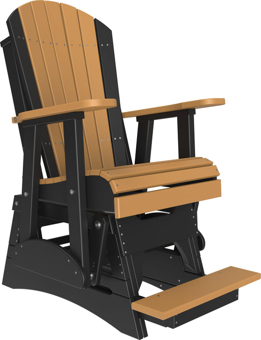 LuxCraft Recycled Plastic Counter Height  2' Adirondack Counter Height Balcony Glider
