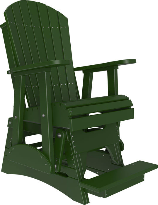 LuxCraft Recycled Plastic Counter Height  2' Adirondack Counter Height Balcony Glider