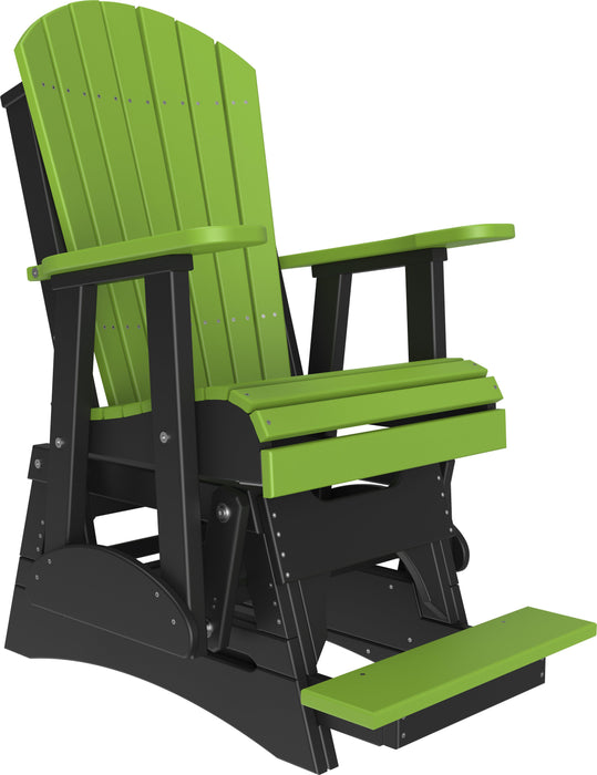 LuxCraft Recycled Plastic Counter Height  2' Adirondack Counter Height Balcony Glider