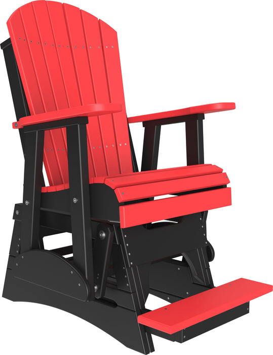LuxCraft Recycled Plastic Counter Height  2' Adirondack Counter Height Balcony Glider