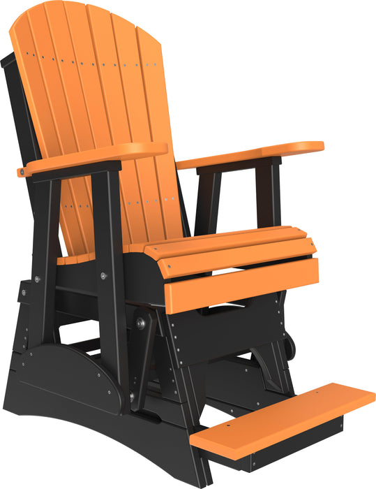 LuxCraft Recycled Plastic Counter Height  2' Adirondack Counter Height Balcony Glider