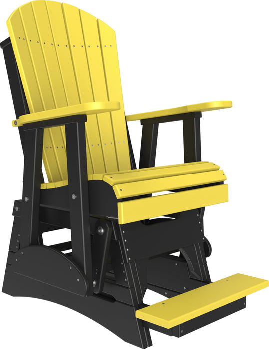 LuxCraft Recycled Plastic Counter Height  2' Adirondack Counter Height Balcony Glider