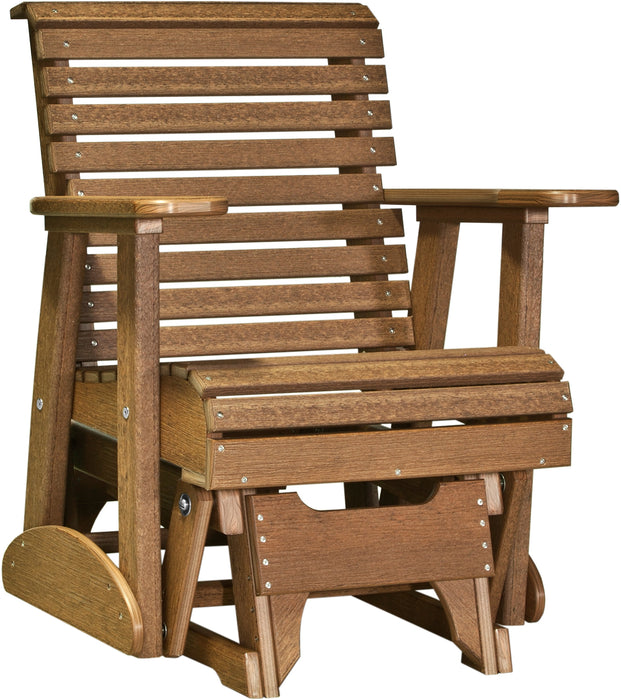 LuxCraft Rollback Recycled Plastic 2ft Plain Glider Chair