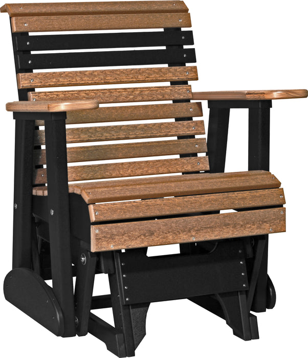 LuxCraft Rollback Recycled Plastic 2ft Plain Glider Chair