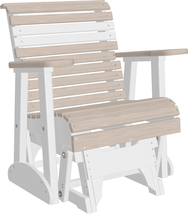 LuxCraft Rollback Recycled Plastic 2ft Plain Glider Chair