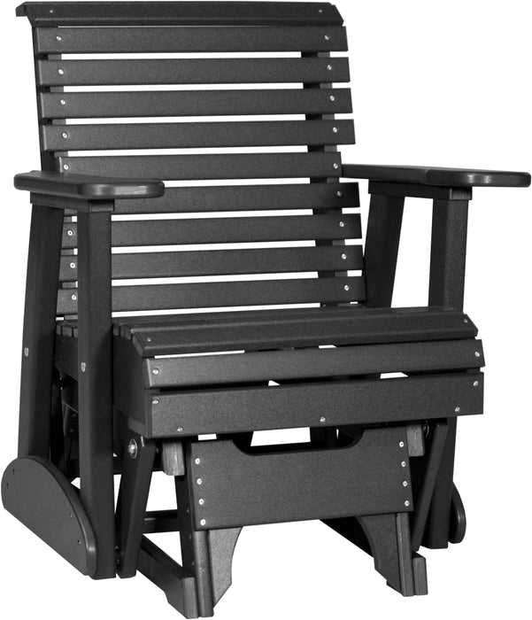 LuxCraft Rollback Recycled Plastic 2ft Plain Glider Chair