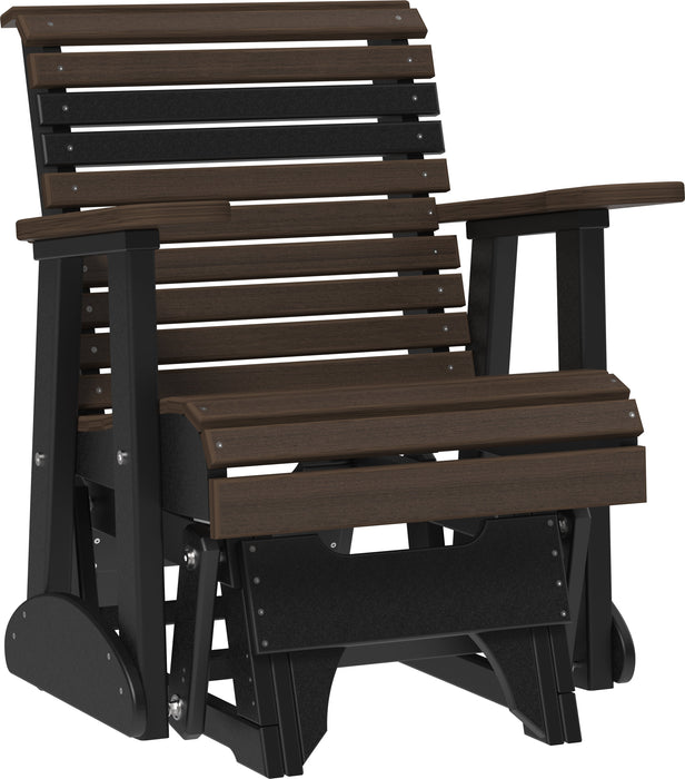 LuxCraft Rollback Recycled Plastic 2ft Plain Glider Chair