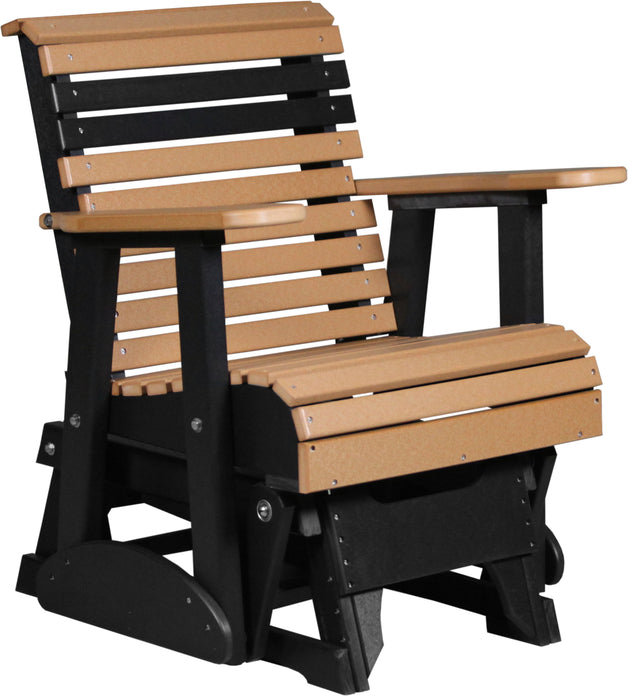 LuxCraft Rollback Recycled Plastic 2ft Plain Glider Chair