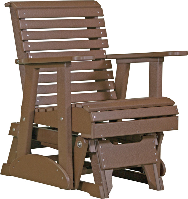 LuxCraft Rollback Recycled Plastic 2ft Plain Glider Chair