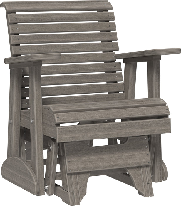 LuxCraft Rollback Recycled Plastic 2ft Plain Glider Chair